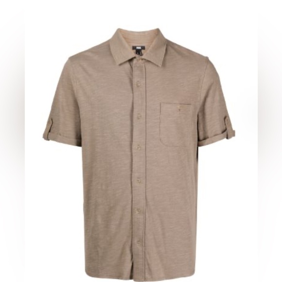 PAIGE Braydan short-sleeve cotton shirt - Picture 9 of 9